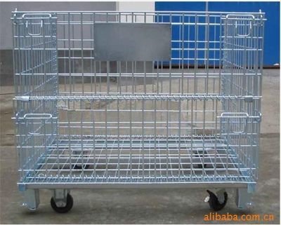 厂家热销上海金属仓储笼,金属周转箱_交通运输_世界工厂网中国产品信息库